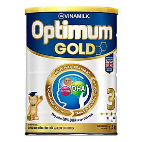 Sữa Bột Vinamilk Optimum Gold 3 Dành Cho Bé Từ 1-2 Tuổi - Hộp Thiếc 1500g