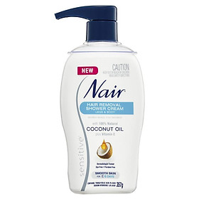 Mua Nair Sensitive Hair Removal Shower Cream With Coconut Oil 357g tại  Global Ecom