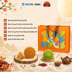 [HSD: 29.09.2026] - [Hộp 9 Bánh] Bánh Trung Thu Đại Phát - Lễ Hộp Hảo Hạng 201