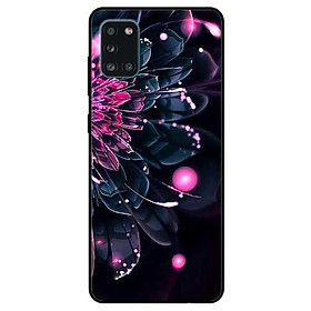 Ốp lưng dành cho Samsung Galaxy A12 - A21s - A31 - mẫu Mẫu Đơn Hồng Đenm