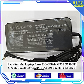 Mua Sạc dành cho Laptop Asus R.O.G Strix G731 G731GT G731GT G731GV G731GU-AU004T G731-VEV082T - Kèm Dây nguồn - Hàng Nhập Khẩu