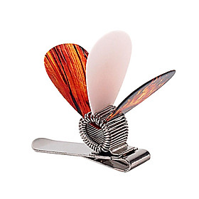 Đàn Guitar Phím Giá Đỡ Kẹp Kim Loại Đàn Guitar Chọn Kẹp với 3 Phím Bộ