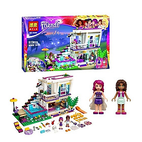 Lắp ráp Xếp Hình Mô Hình Biệt Thự Của Ngôi Sao Nhạc Pop