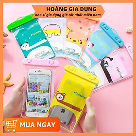 Mua Túi Đựng Điện Thoại Chống Nước Mini Họa Tiết Hoạt Hình H051
