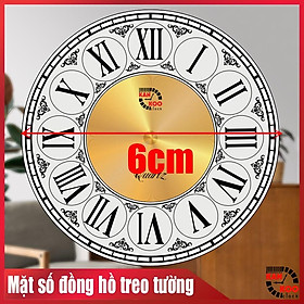 Mua Mặt số đồng hồ để bàn cỡ nhỏ (đường kính 6cm) đa dạng mẫu mã cho quý khách lựa chọn