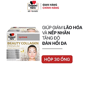 Collagen thuỷ phân chống lão hóa, đẹp da Doppelherz Beauty Collagen (Hộp 30 ống)
