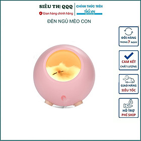 Mua Đèn ngủ con mèo siêu yêu phòng ngủ ( Mầu Ngẫu Nhiên )