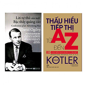 Combo : Lời Thú Tội Của Bậc Thầy Quảng Cáo + Thấu Hiểu Tiếp Thị Từ A Đến Z