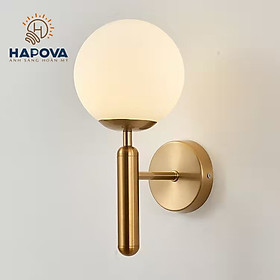 Mua Đèn ngủ treo tường  đèn tường trang trí HAPOVA ZIKS 1730 tặng kèm bóng LED AS vàng