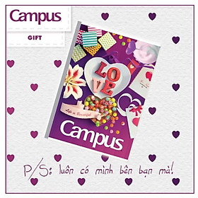 Combo 5 cuốn vở kẻ ngang Campus GIFT 200 trang - BGIF200