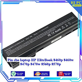 Pin cho laptop HP EliteBook 8460p 8460w 8470p 8470w 8560p 8570p - Hàng Nhập Khẩu 