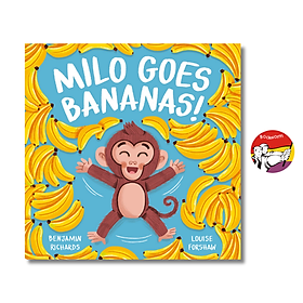 Sách - Milo Goes Bananas Paperback by Benjamin Richards - Children Picture Story book in English