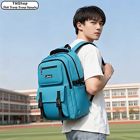 Balo Học Sinh Trung Học Xbags Sea Blue XB 3201 - Balo Nhiều Ngăn Tiện Lợi, Vải Chống Nước Cao Cấp, Đựng Được Laptop, Thiết Kế Thời Trang Nam Nữ
