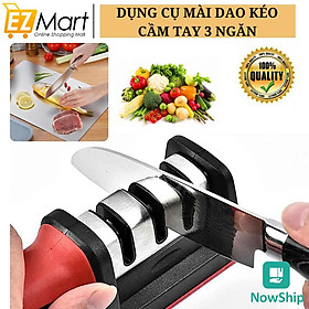 Mua Bộ Mài Dao Cầm Tay 3 Ngăn  Mài Dao Nhanh Bén Siêu Tiện Lợi