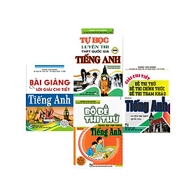 Combo Sách Luyện Thi THPT Quốc Gia Môn Tiếng Anh Và Lớp 12 (Bộ 4 Cuốn) - HA