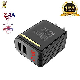 Mua Sạc Hoco C39  sạc nhanh 2 cổng USB đầu ra 2.4A  màn Hình Led - Hàng chính hãng