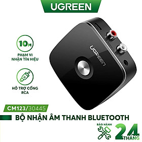 Bộ nhận âm thanh Bluetooth 4.1 đầu ra 3.5mm + 2 đầu RCA UGREEN 30445 - Hàng chính hãng