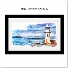 Mua Tranh treo tường khung 3D giả lập  phong cách hiện đại  tranh Vintage trang trí phòng khách  phòng ngủ  phòng ăn  phòng làm việc  quà tặng lưu niệm Phát Gia PGPIC-60