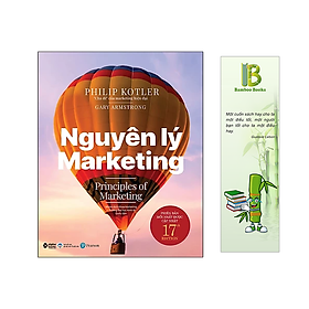 Hình ảnh Nguyên Lý Marketing - Philip Kotler (Tặng kèm bookmark Bamboo Books)