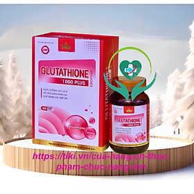 ￼Viên uống trắng da Glutathione 1000 plus Kingphar, hộp 60 viên