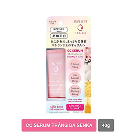 CC Serum trắng da Senka WHITE BEAUTY SERUM IN CC 40G