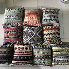Mua Vỏ gối thổ cẩm kích thước 45×45cm khách chọn mẫu nào ib cho shop nhe . Có nhận may theo kích thước khách đặt