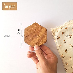 Mua Lót ly gỗ tràm tự nhiên nhiều kiểu dáng cho quán cafe