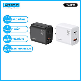 Mua Củ sạc nhanh chuẩn kép PD và QC3.0 Remax RP-U88 công suất 20W - Hàng chính hãng