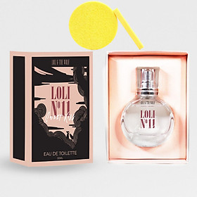 Nước hoa nữ Loli No.11 Sweet Kiss Eau De Toilette - LOLI & THE WOLF, Tặng Kèm Mút Rửa Mặt