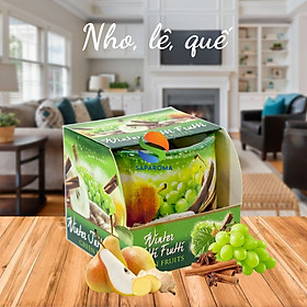 Mua Combo 2 ly nến thơm tinh dầu Bartek Winter Jutti Frutti 100g - nho  quế  lựu  nến trang trí  thơm phòng  thư giãn  hỗ trợ khử mùi