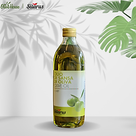 Dầu Olive Pomace Silarus 1L cao cấp, dùng chiên rán, nấu ăn, giảm chất béo có hại - thương hiệu Silarus nhập khẩu 100% từ Ý