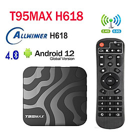 TVBox Android 12 có Remote giọng nói voice - T95MAX2023