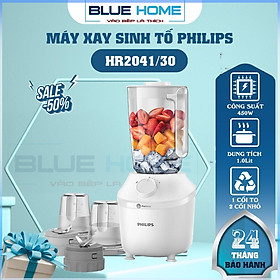 Mua Máy xay sinh tố Philips HR2041/30  Công Suất 450w - 3 Cối Đa Năng  Hàng Chính Hãng