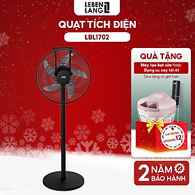 Mua Quạt tích điện Lebenlang LBL1702  quạt cây có điều khiển 5in1  35W  sạc từ 4-6h  5 tốc độ gió  bảo hành 2 năm – hàng chính hãng