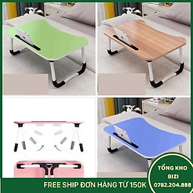 Mua Bàn Để Laptop Có Khe Để Ipad  Smartphone (Chất Liệu Gỗ Cao Cấp  Bền Đẹp) - Free Ship Toàn Quốc