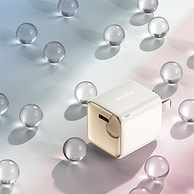 Mua Củ Sạc Nhanh  Siêu Nhỏ Gọn Baseus GaN3 1C 20W cho iPhone/ iPad/ Samsung/ Xiaomi/ Huawei - hàng chính hãng