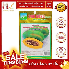 Mua PN - Đu Đủ Ruột Vàng F1 - Trồng Rau Xanh Rau Sạch Organic Bằng Đất Sạch  Mùn Dừa Và Phân Bón Hữu Cơ