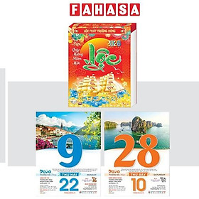 Lịch Bloc Đại 2026 - Chủ Đề Cảnh Đẹp Bốn Mùa - Văn Lang VL12A