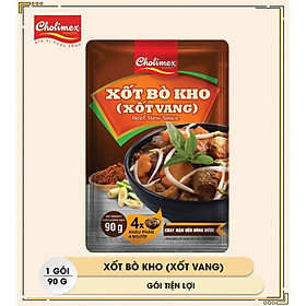 Xốt Bò Kho Bò xốt vang Cholimex - gói tiện lợi 90g