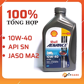 Nhớt Xe Máy Shell Advance Ultra 10W40 Nhập Khẩu Chính Hãng Có Chiết Lẻ