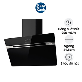 Mua Máy Hút Mùi Áp Tường Hafele HH-WVG90C 539.89.335 - 900m3/h - Ngang 89.8cm - Hàng Chính Hãng
