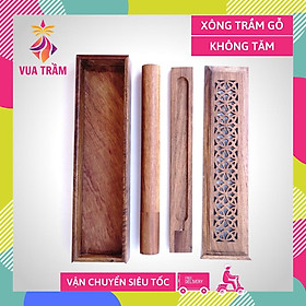 Mua Hộp xông trầm hương nhang không tăm  hộp đốt trầm + Ống nhang + 100 cây trầm
