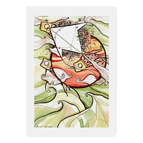Sổ Tay Mini Kite And Koi Monosketch (14 x 9 cm)