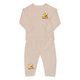 Bộ quần áo mở vai số 5 Ong Happy Bieber BI02905B