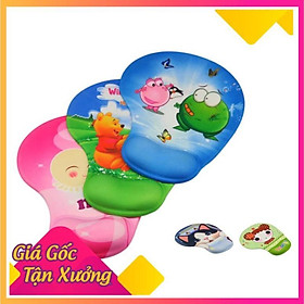 Mua Bàn Di Chuột Silicon Hình Thú Có Đệm Cổ Tay FREESHIP  TP S