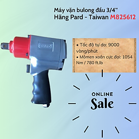 Mua Máy vặn bulong bằng khí nén đầu 3/4  Pard M825612 - xuất xứ 100% Đài Loan