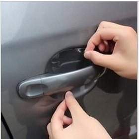 Bộ 4 miếng dán chống xước tay cửa xe ô tô 206239