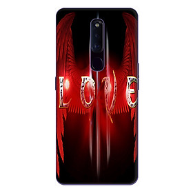 Ốp lưng điện thoại Oppo F11 Pro hình Love You - Hàng chính hãng