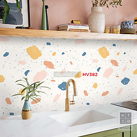 Mua Decal gạch bông trang trí dán bếp  dán tường - mã HV382