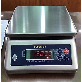 Cân Điện Tử 15kg/2g inox chống nước